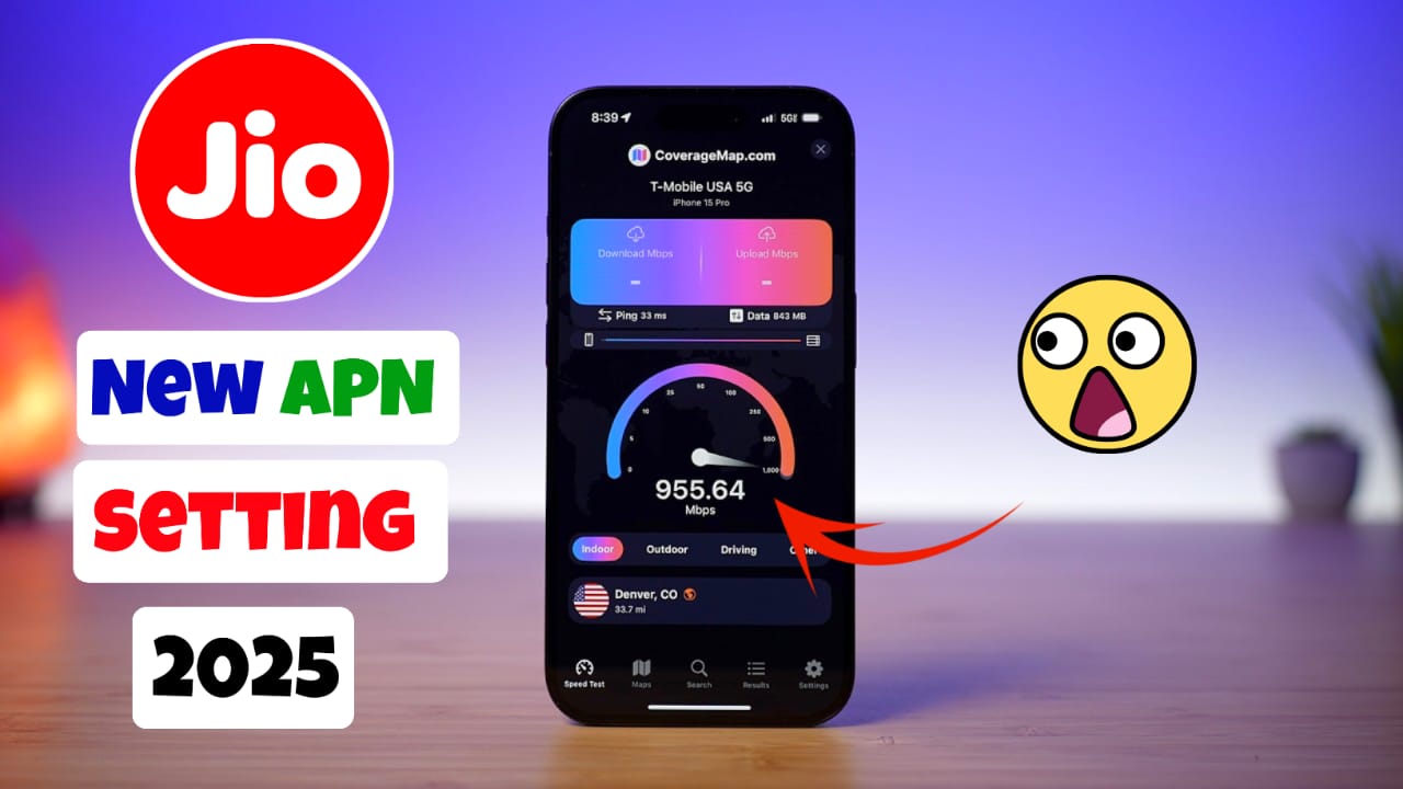 Jio Best APN Settings 2025